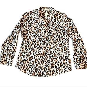 Chico's animal print shirt 2